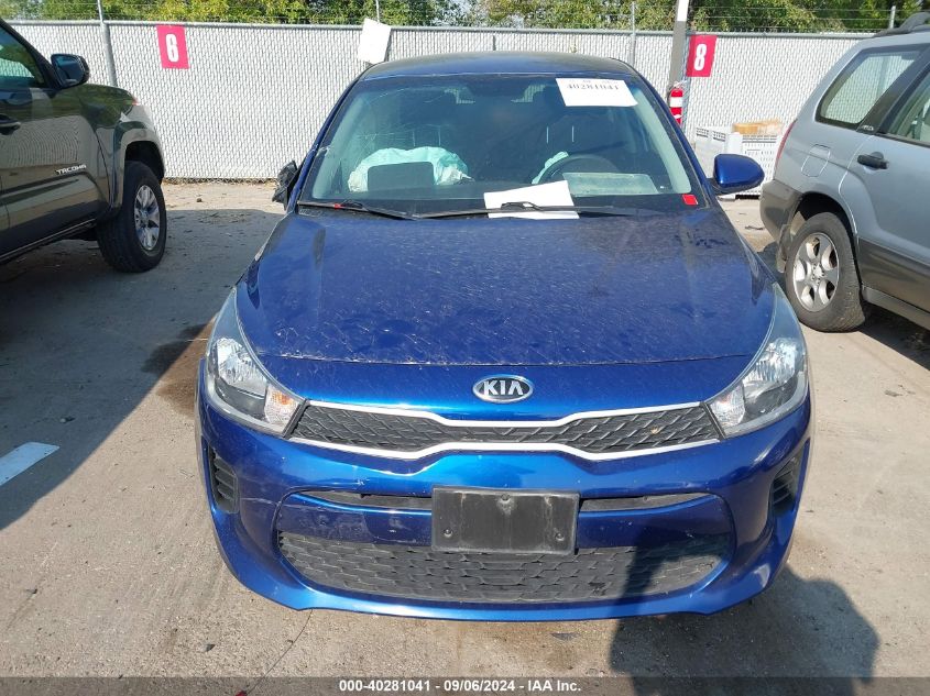 VIN 3KPA24AB4KE200380 2019 KIA RIO S