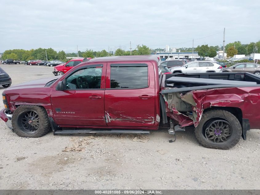 2015 Chevrolet Silverado 1500 2Lt VIN: 3GCUKRECXFG197525 Lot: 40281085