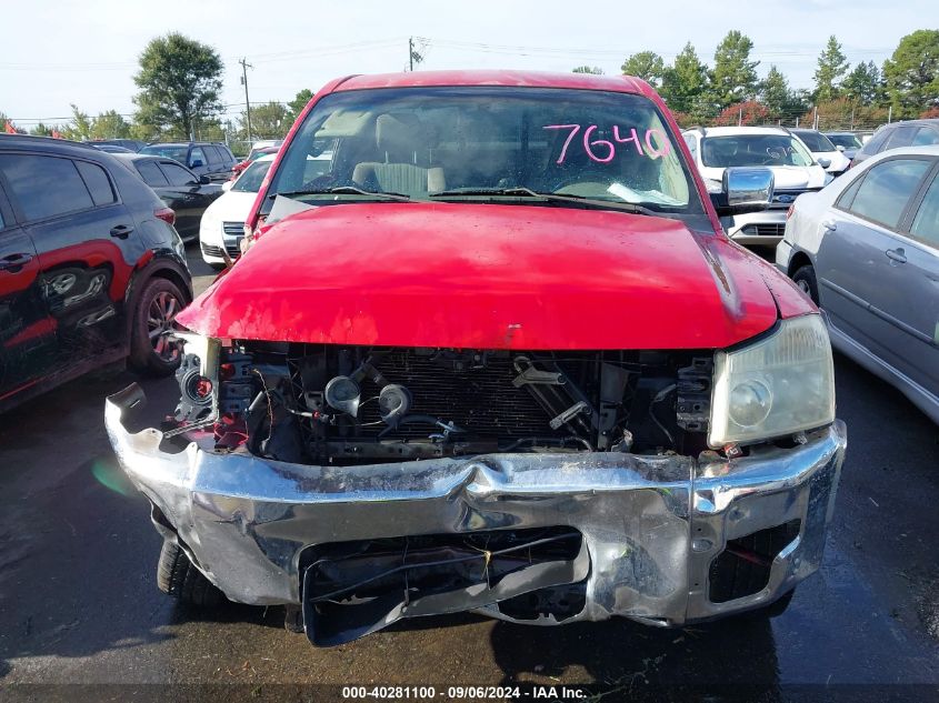 2005 Nissan Titan Se VIN: 1N6BA06A75N577640 Lot: 40281100