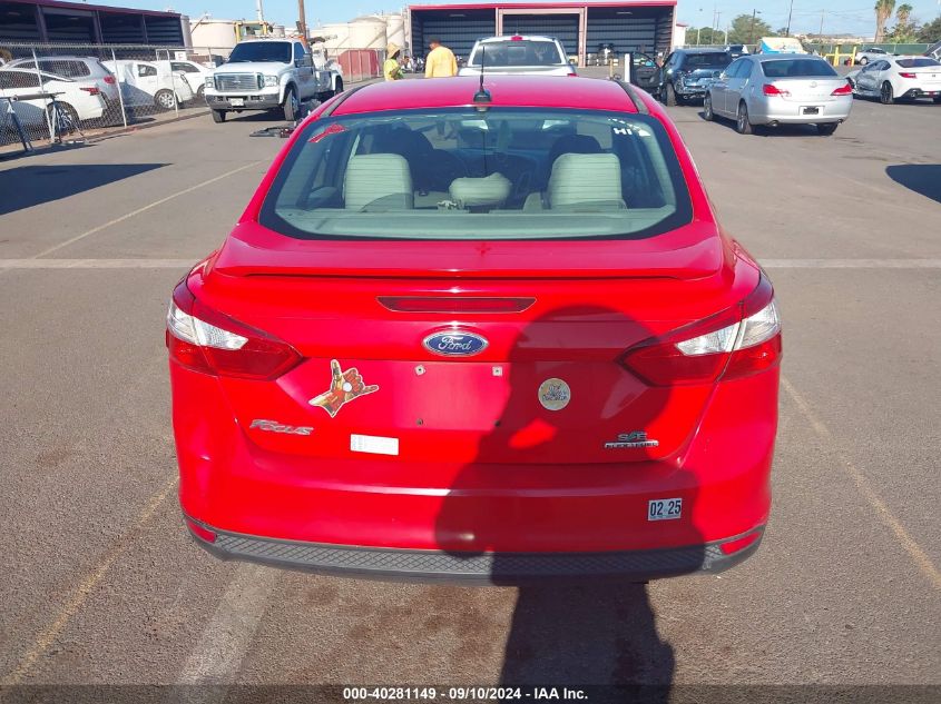 2013 Ford Focus Se VIN: 1FADP3F23DL363779 Lot: 40281149