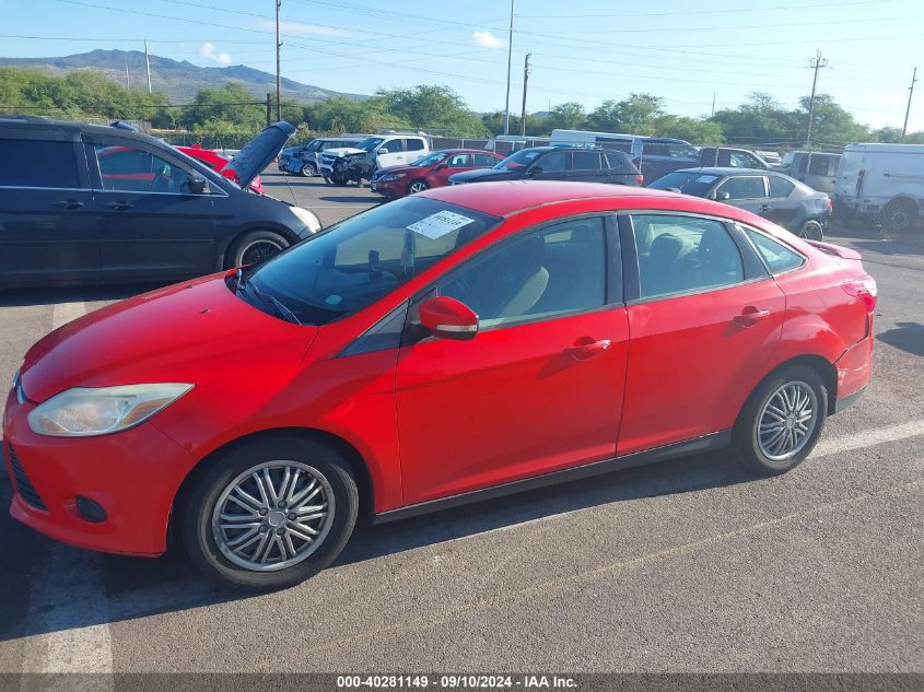 2013 Ford Focus Se VIN: 1FADP3F23DL363779 Lot: 40281149