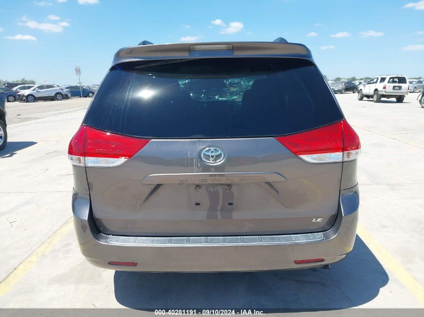 5TDKK3DC6ES494068 2014 Toyota Sienna Le V6 8 Passenger