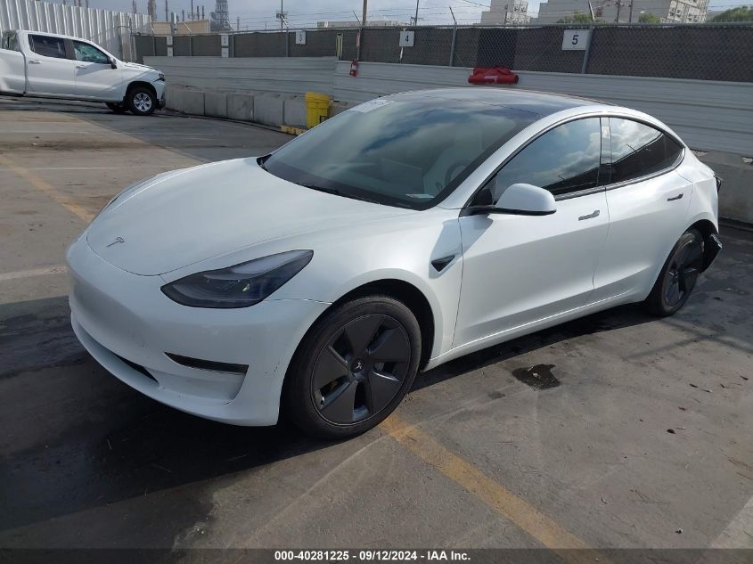 2023 TESLA MODEL 3 REAR-WHEEL DRIVE - 5YJ3E1EA2PF623914