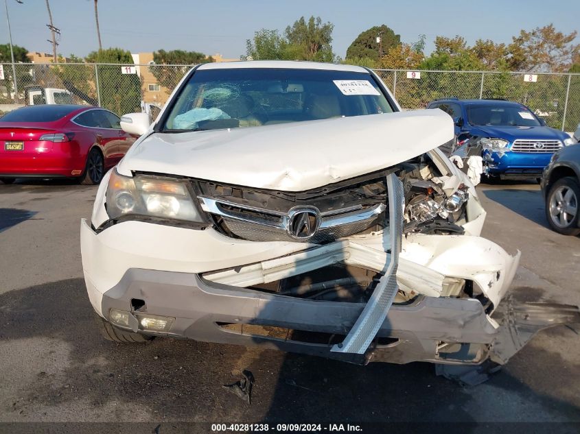 2008 Acura Mdx Technology Package VIN: 2HNYD28388H539243 Lot: 40281238