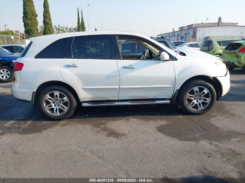 2008 Acura Mdx Technology Package VIN: 2HNYD28388H539243 Lot: 40281238