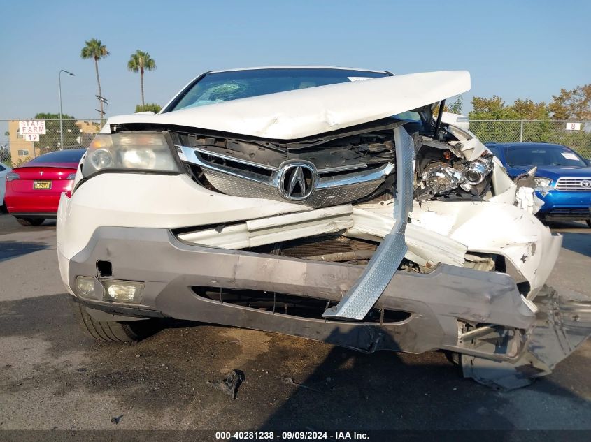 2008 Acura Mdx Technology Package VIN: 2HNYD28388H539243 Lot: 40281238