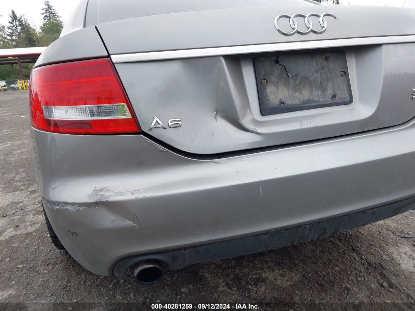 WAUDH74F16N185783 2006 Audi A6 3.2