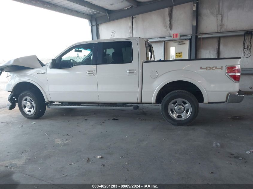 2012 Ford F-150 Lariat VIN: 1FTFW1EF4CFA86197 Lot: 40281283