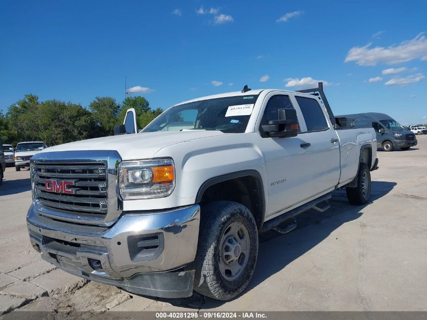 2017 GMC Sierra 2500Hd VIN: 1GT11REG7HF188018 Lot: 40281298