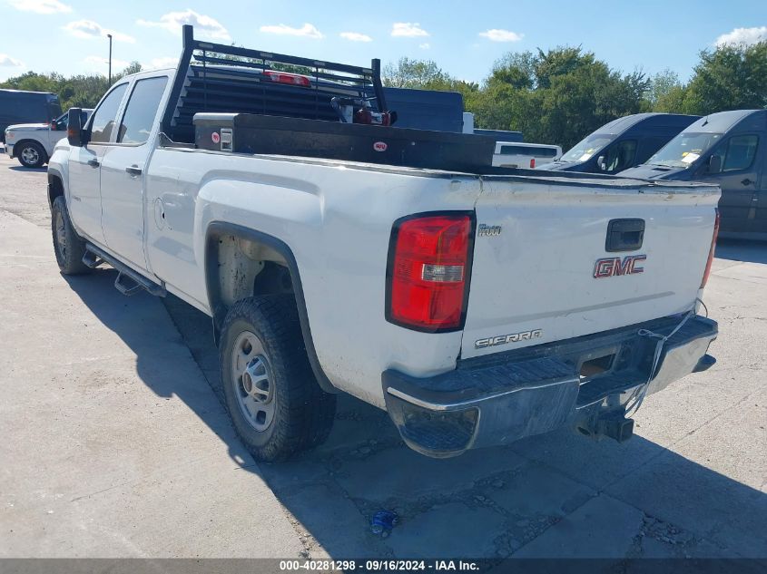 2017 GMC Sierra 2500Hd VIN: 1GT11REG7HF188018 Lot: 40281298