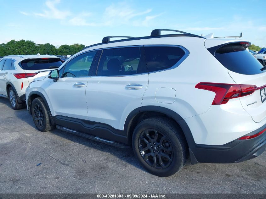 2022 Hyundai Santa Fe Xrt VIN: 5NMS64AJ0NH391356 Lot: 40281303