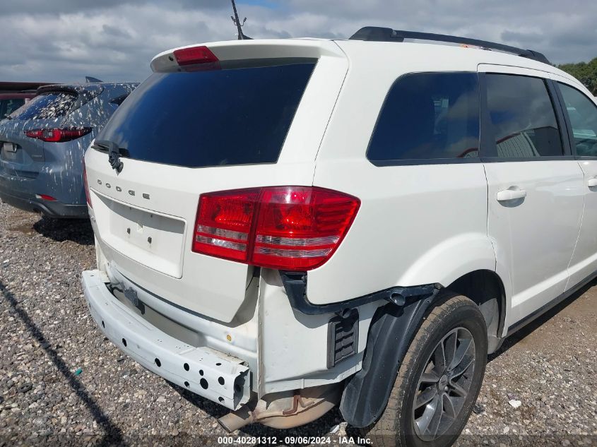 2018 Dodge Journey Se VIN: 3C4PDCAB6JT445190 Lot: 40281312