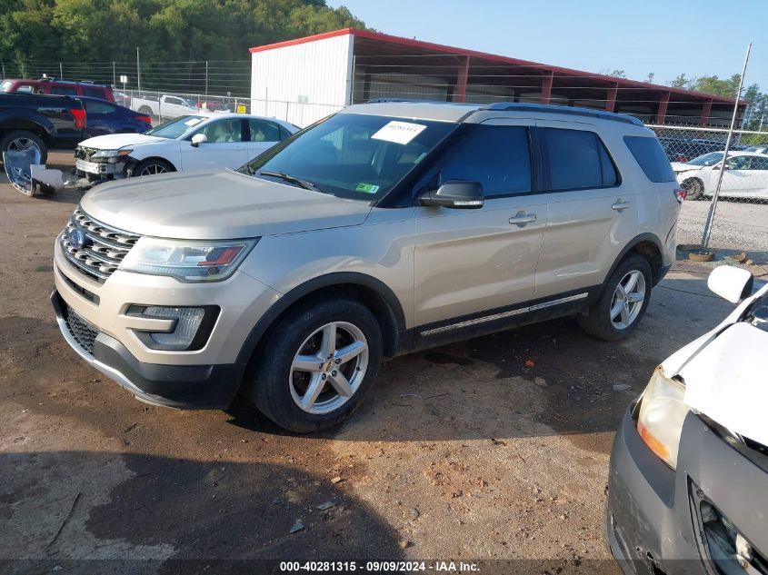 1FM5K8D88HGA98241 2017 FORD EXPLORER - Image 2