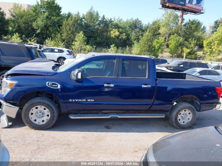 2018 Nissan Titan Xd Sv Diesel VIN: 1N6BA1F39JN551588 Lot: 40281324