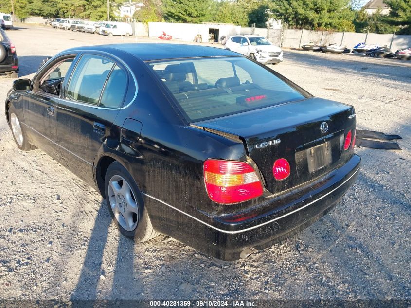 2000 Lexus Gs 300 VIN: JT8BD68S0Y0111390 Lot: 40281359