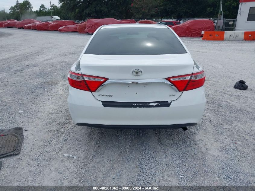 2016 Toyota Camry Le VIN: 4T4BF1FK9GR564417 Lot: 40281362