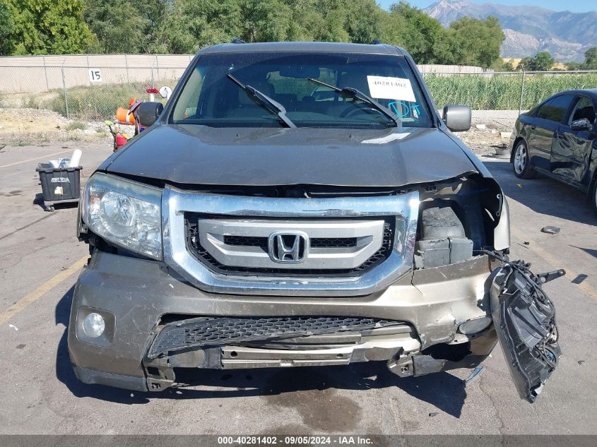 2011 Honda Pilot Ex-L VIN: 5FNYF4H62BB104348 Lot: 40281402