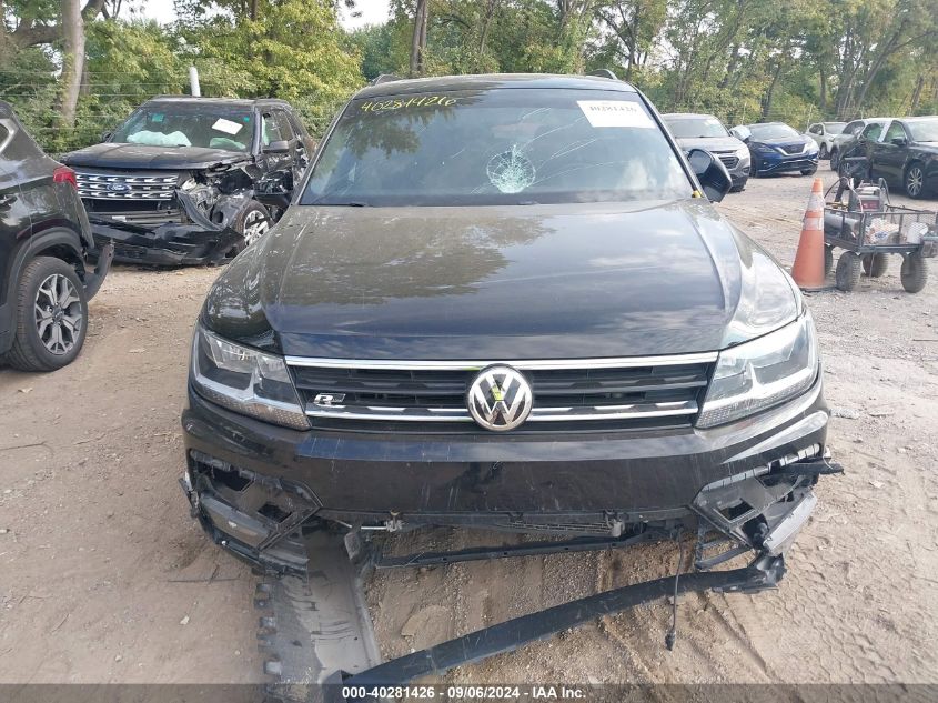 3VV2B7AX7KM180084 2019 Volkswagen Tiguan Se/Sel/Sel R-Line Jet-Bla