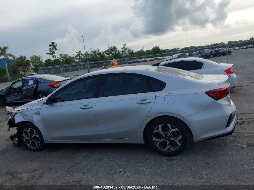 2019 Kia Forte Fe/Lx/Lxs VIN: 3KPF24AD1KE086698 Lot: 40281437