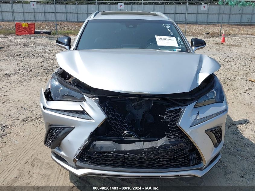 2018 Lexus Nx 300 F Sport VIN: JTJYARBZ4J2112206 Lot: 40281483