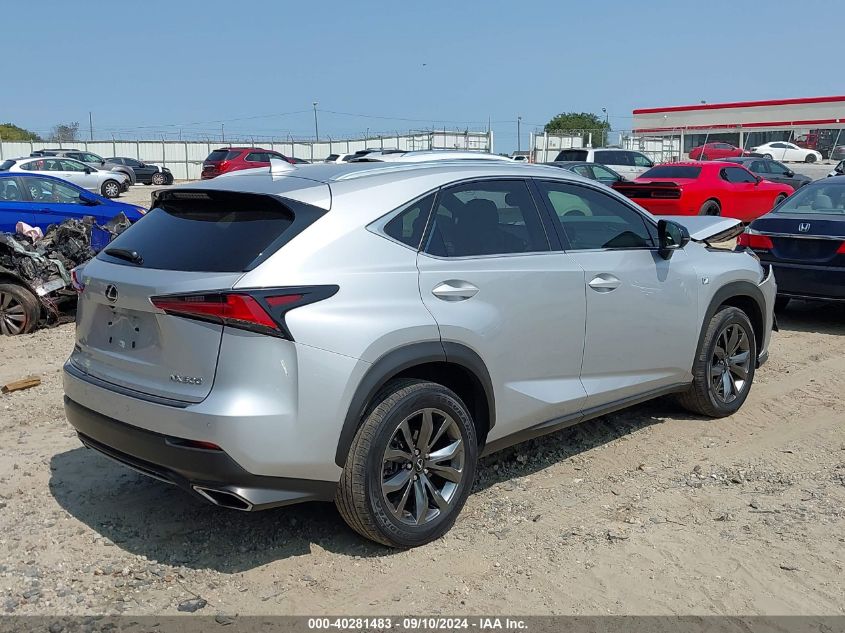 VIN JTJYARBZ4J2112206 2018 Lexus NX 300, F Sport no.4