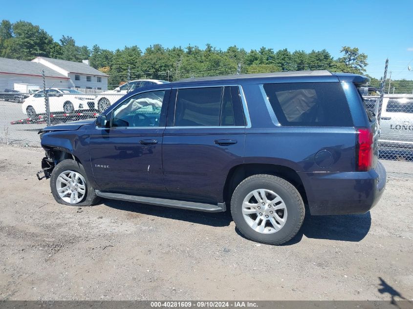 2019 Chevrolet Tahoe Lt VIN: 1GNSKBKC2KR363122 Lot: 40281609