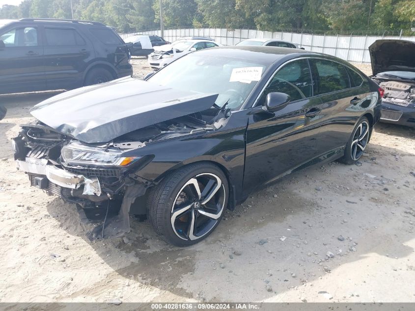 1HGCV1F31JA203899 2018 HONDA ACCORD - Image 2