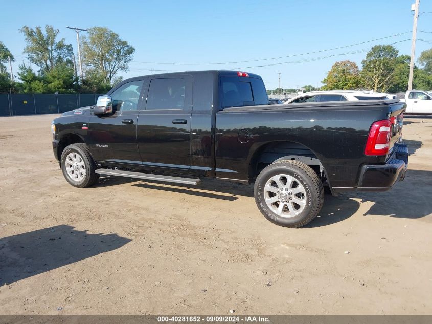 2023 Ram 2500 Laramie Mega Cab 4X4 6'4 Box VIN: 3C6UR5NLXPG593497 Lot: 40281652