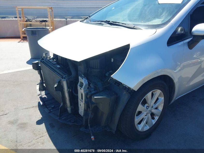 2013 Kia Rio Ex VIN: KNADN5A35D6200154 Lot: 40281678