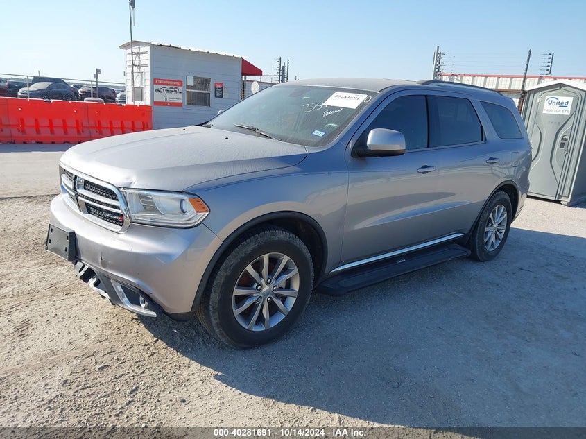 2017 DODGE DURANGO SXT RWD - 1C4RDHAG2HC798811