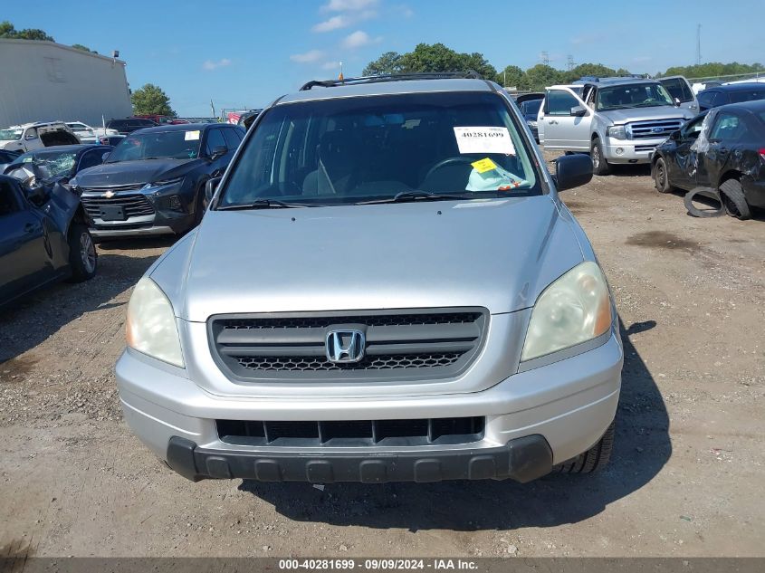 2HKYF18115H552363 2005 Honda Pilot Lx