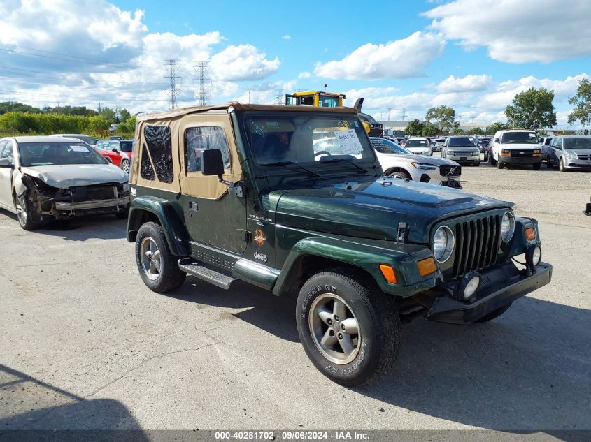 1997 Jeep Wrangler Sahara VIN: 1J4FY49S3VP550414 Lot: 40281702