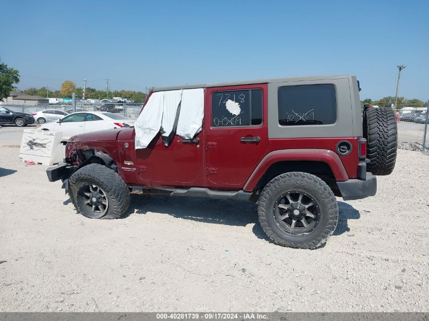 1J4GA591X8L537550 2008 Jeep Wrangler Unlimited Sahara