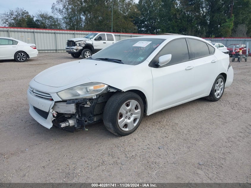 Vin: 1c3cdfaa0ed901871, lot: 40770124, dodge dart se 20142