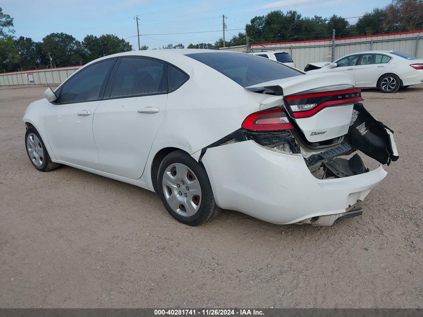 Vin: 1c3cdfaa0ed901871, lot: 40770124, dodge dart se 20143