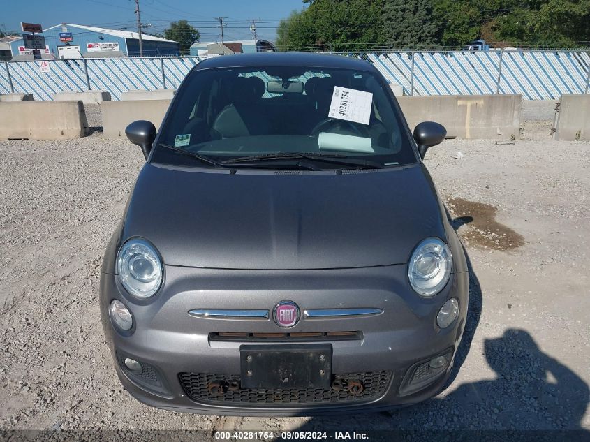 2012 Fiat 500 Sport VIN: 3C3CFFBR8CT347484 Lot: 40281754