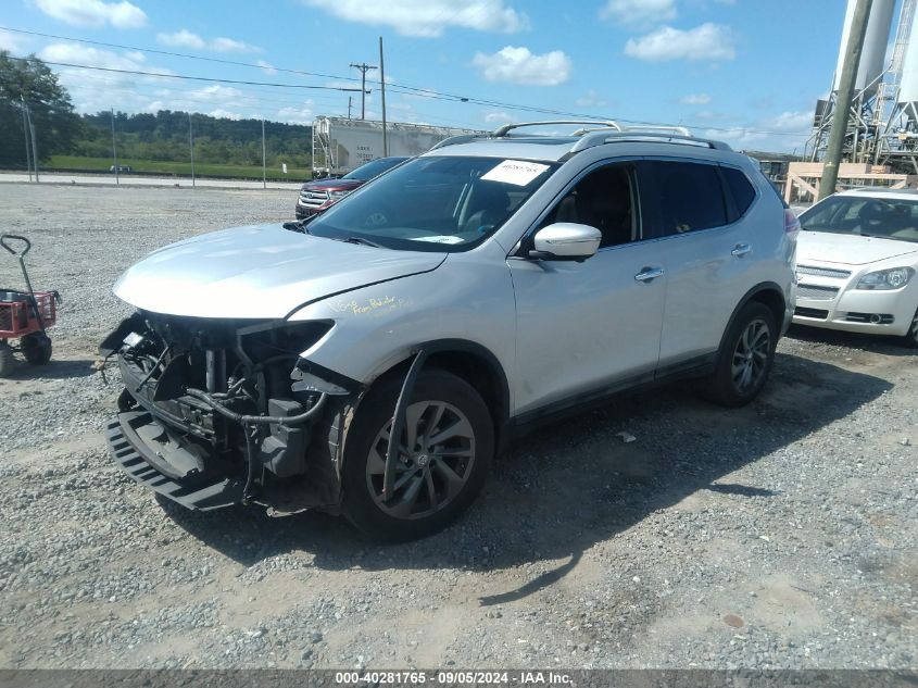 5N1AT2MV2FC856464 2015 NISSAN ROGUE - Image 2