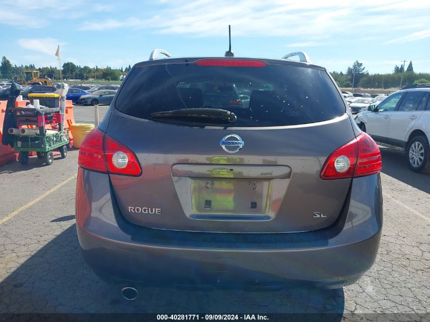 2009 Nissan Rogue Sl VIN: JN8AS58T89W326797 Lot: 40281771