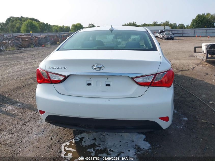 5NPEB4ACXEH884474 2014 Hyundai Sonata Gls