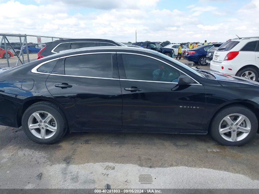 2020 Chevrolet Malibu Fwd Ls VIN: 1G1ZB5ST0LF131512 Lot: 40281803