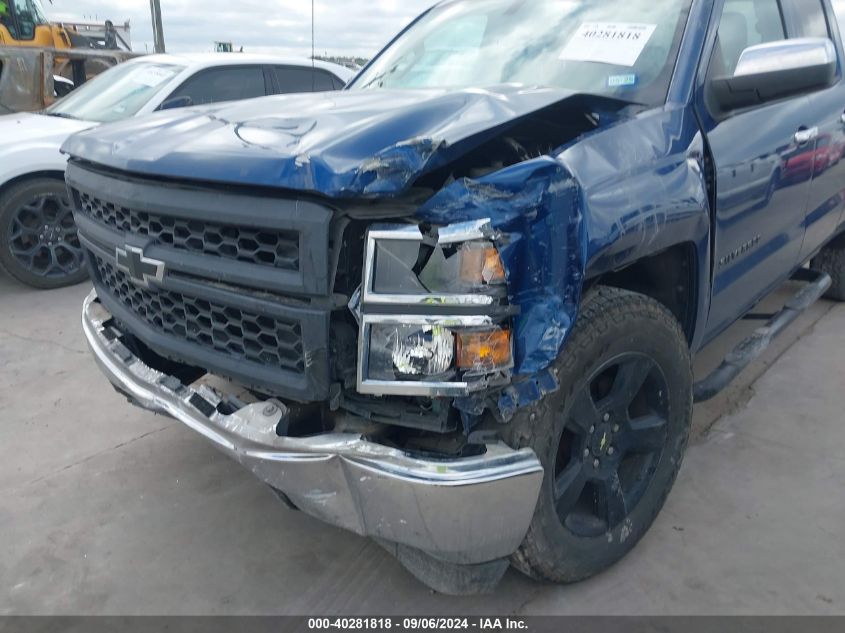 2015 Chevrolet Silverado 1500 Ls VIN: 1GCRCPEH8FZ360644 Lot: 40281818