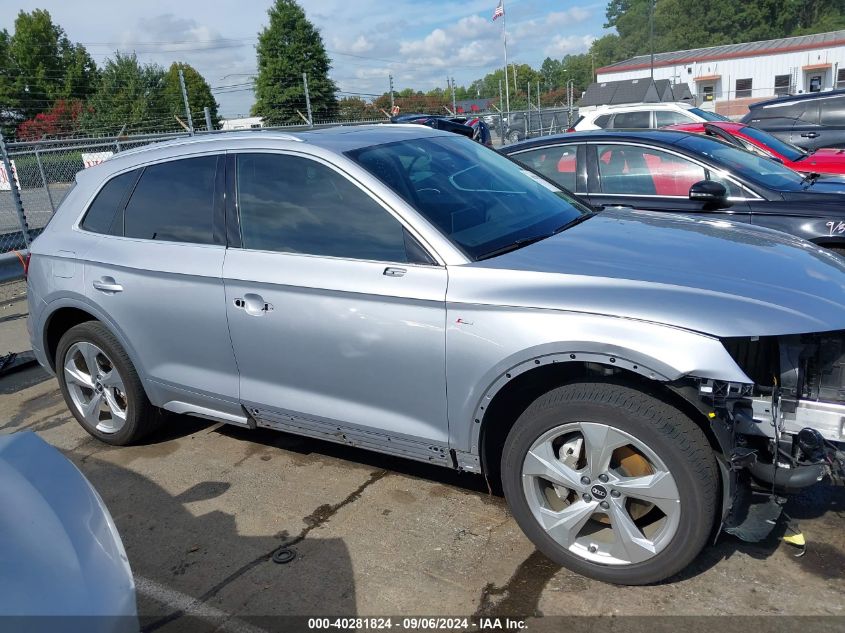 2022 Audi Q5 Premium Plus 45 Tfsi S Line Quattro S Tronic VIN: WA1EAAFY7N2025490 Lot: 40281824