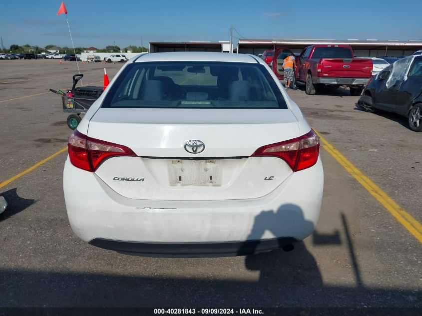 2017 Toyota Corolla L/Le/Xle/Se/Xse VIN: 05YFBURHE0HP62867 Lot: 40281843