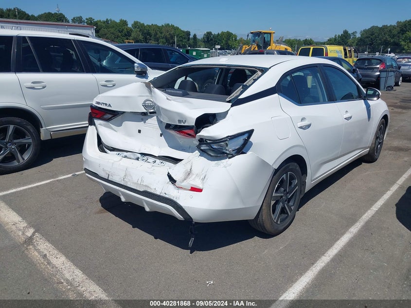 VIN 3N1AB8CV9RY318418 2024 NISSAN SENTRA SV XTRONIC CVT