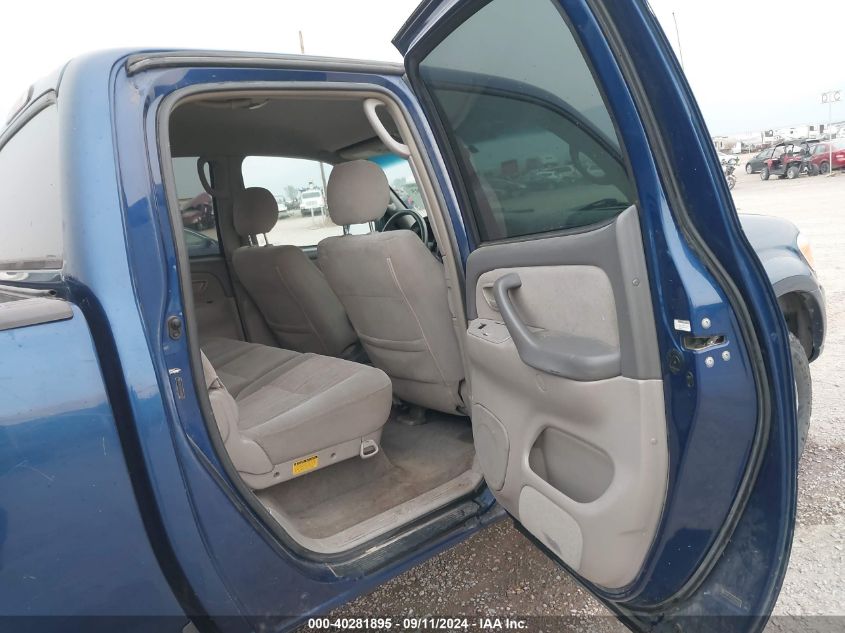 2005 Toyota Tundra Sr5 V8 VIN: 5TBDT44135S487467 Lot: 40281895