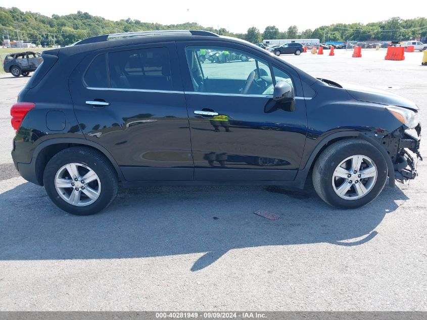 2018 Chevrolet Trax Lt VIN: 3GNCJLSB5JL229618 Lot: 40281949