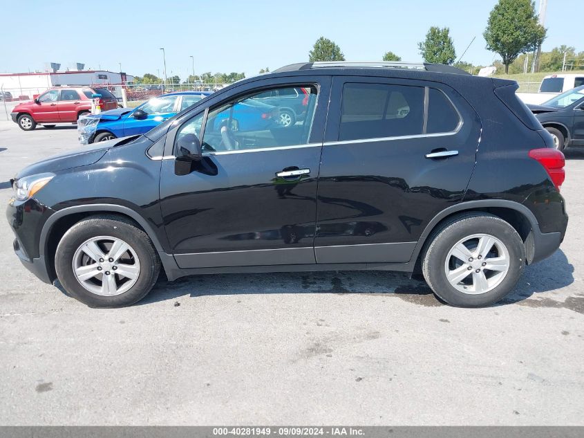 2018 Chevrolet Trax Lt VIN: 3GNCJLSB5JL229618 Lot: 40281949