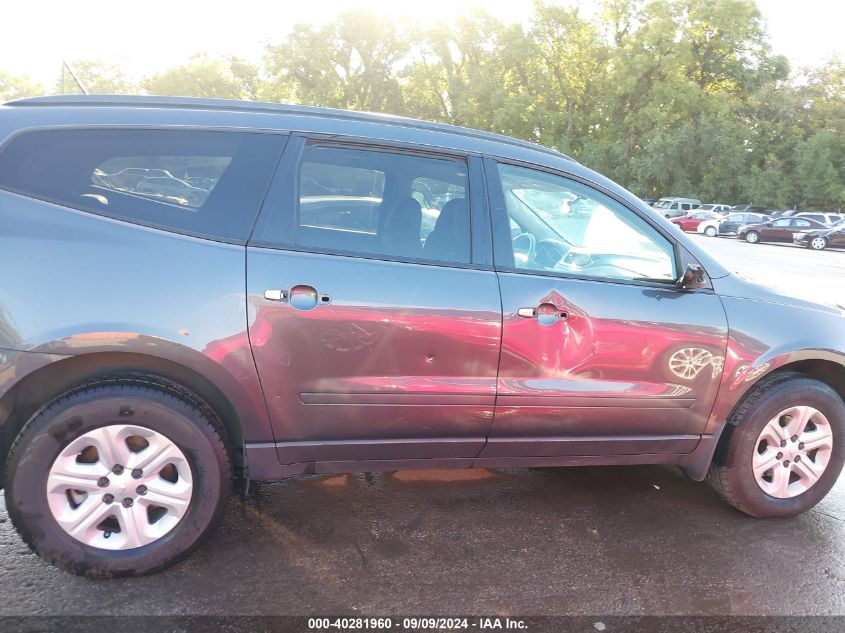 2014 Chevrolet Traverse Ls VIN: 1GNKRFED1EJ319607 Lot: 40281960