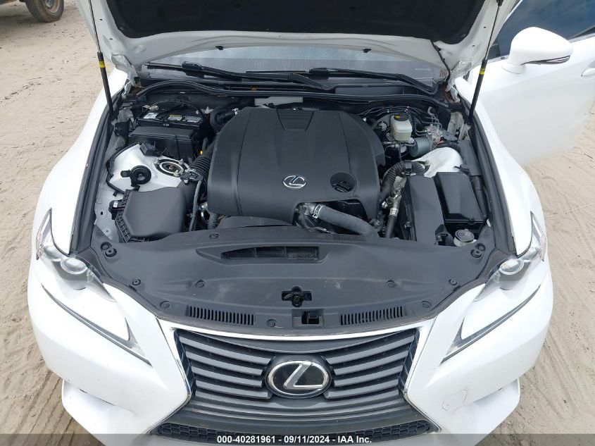 VIN JTHBF1D26F5053790 2015 Lexus IS, 250 no.10