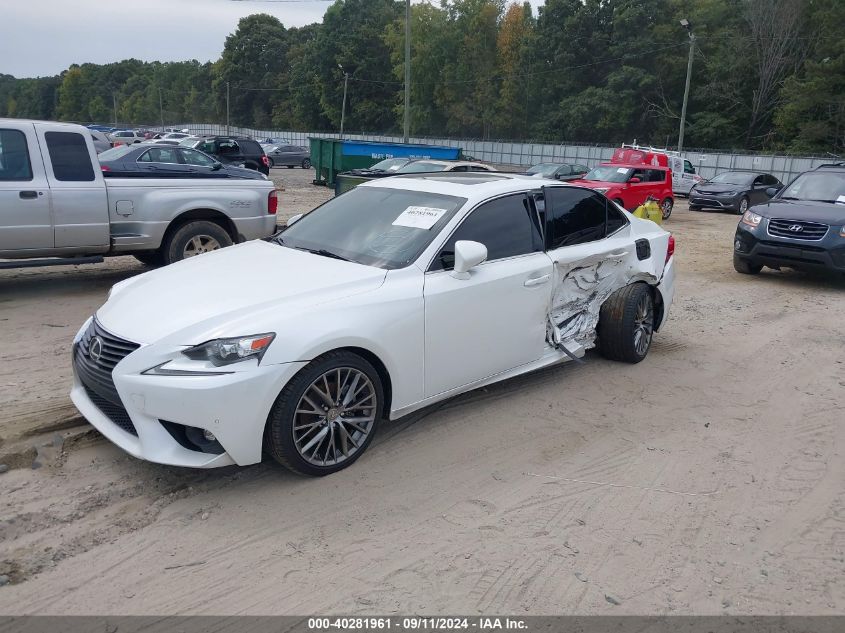 VIN JTHBF1D26F5053790 2015 Lexus IS, 250 no.2